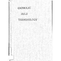 Catholic Zulu Terminology
