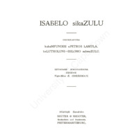 Isabelo sikaZulu