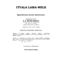Ityala Lamawele