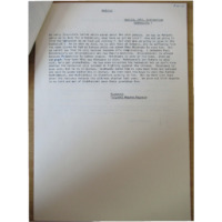 Fuze letter sent from Bishopstowe (3 April 1892)