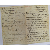 Fuze letter to Alice Werner (16 June 1897)