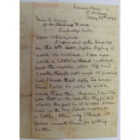 Fuze letter to Alice Werner (17 May 1897)