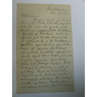Fuze letter to Zithulele - Sarah Frances Bunyon, Harriette Colenso's mother (27 December 1889)