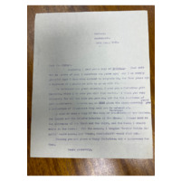 W.G. Bennie letter to Mqhayi (18 December 1935)