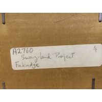 Fakudze, collection box 1 label