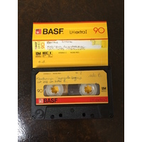 Mankwempe Magagula, audio tape cassette and case label (side B)