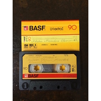 Madabu Dlamini, audio tape cassette and case label