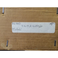 Mdluli, collection box label