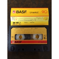 Simahla Msane, audio tape cassette and case label