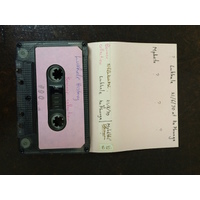 Nyandza Nhlabatsi, audio tape cassette and case label (view 1)