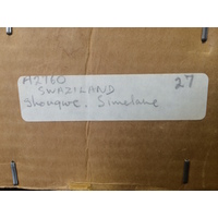 Simelane, collection box label