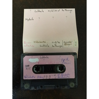 Mpitha Dlamini, audio tape cassette and case label (view 1)