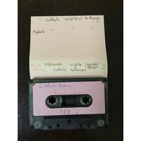 Mpitha Dlamini, audio tape cassette and case label (view 2)
