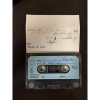 Velamuva Hlatshwayo, audio cassette tape and case label