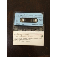 Mamba Logwaja, audio cassette tape and case label