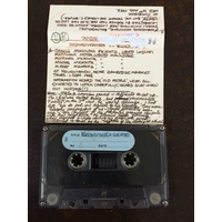 Magoloza Mkhonta, audio cassette tape and case label (side b)