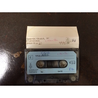 Simbimba Ndlela, audio cassette tape and case label
