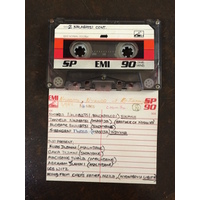 Nyandza Nhlabatsi, audio cassette tape and case label (side 2)
