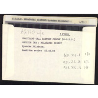 Nyandza Nhlabatsi envelope with microfiche