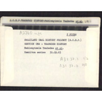 Mahlwayizela Tsabedze et al. envelope with microfiche