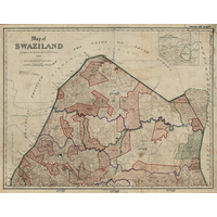 Hamilton's Swaziland Oral History Project Maps, large map 14
