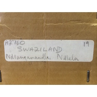 Ndlela, collection box label
