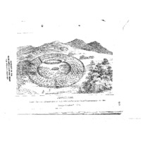 Plan of uMgungundlovu by H. J. Hofstede - image taken from a book
